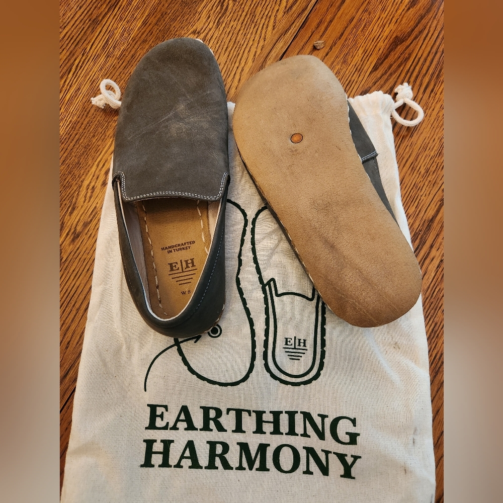 Earthing Harmony Barefoot Gray Women's Loafers